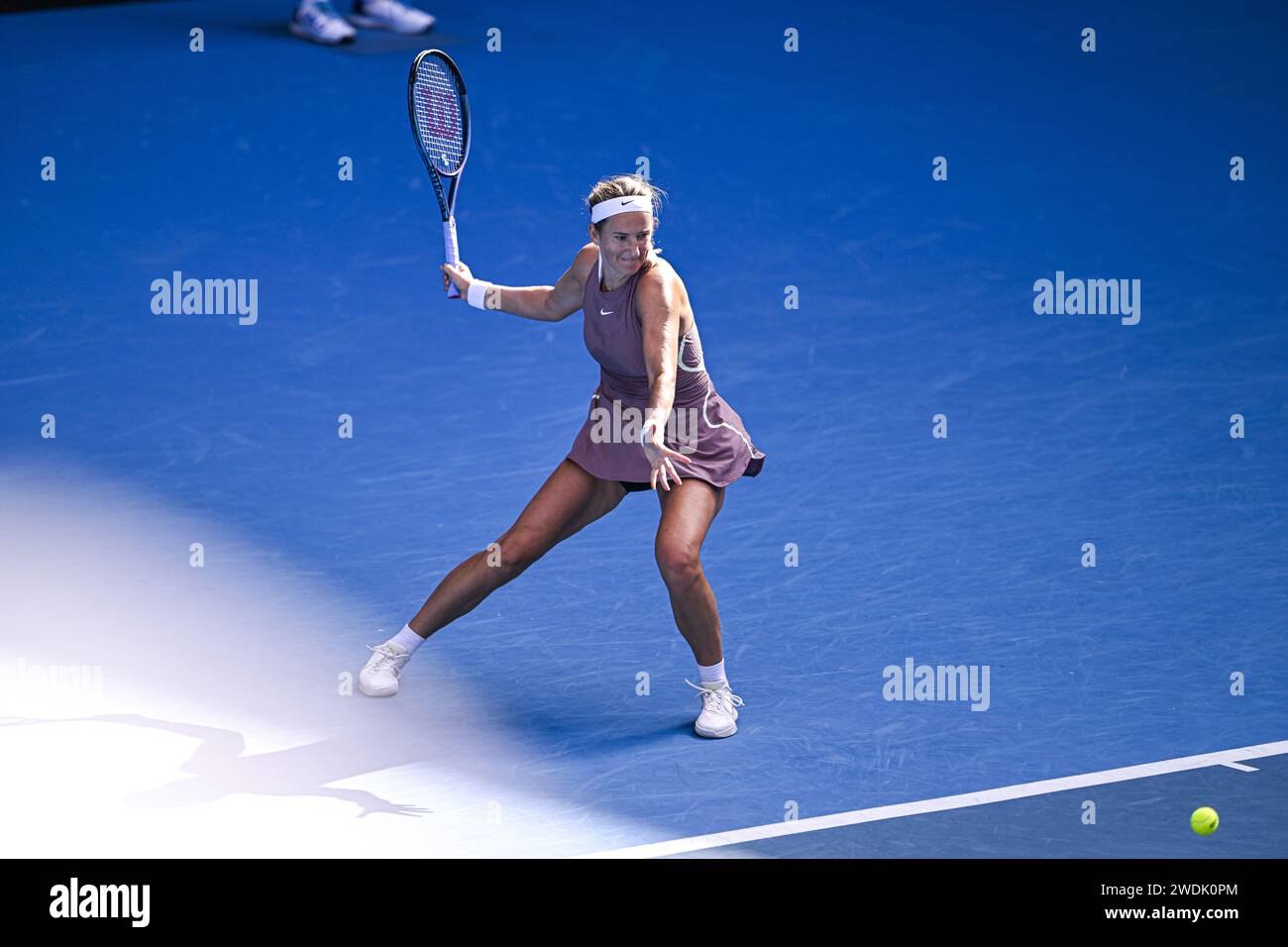 Victoria Azarenka during the Australian Open AO 2024 Grand Slam tennis