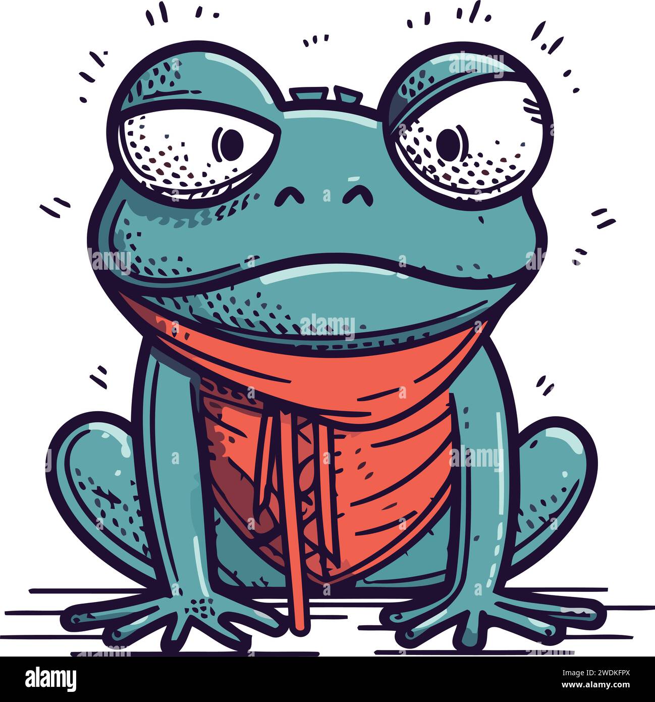 Imprimible CAMARA RETRO – Frog