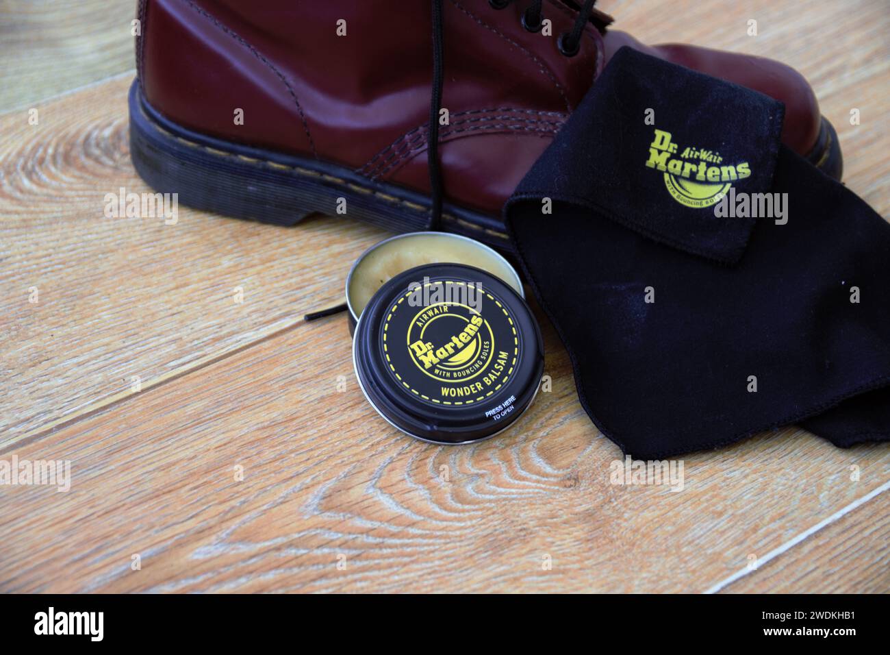 Doc martens sales boot care