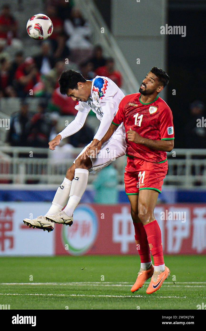 Doha, Qatar. 21 January, 2024. OMAN VS THAILAND ：Group F - AFC Asian ...