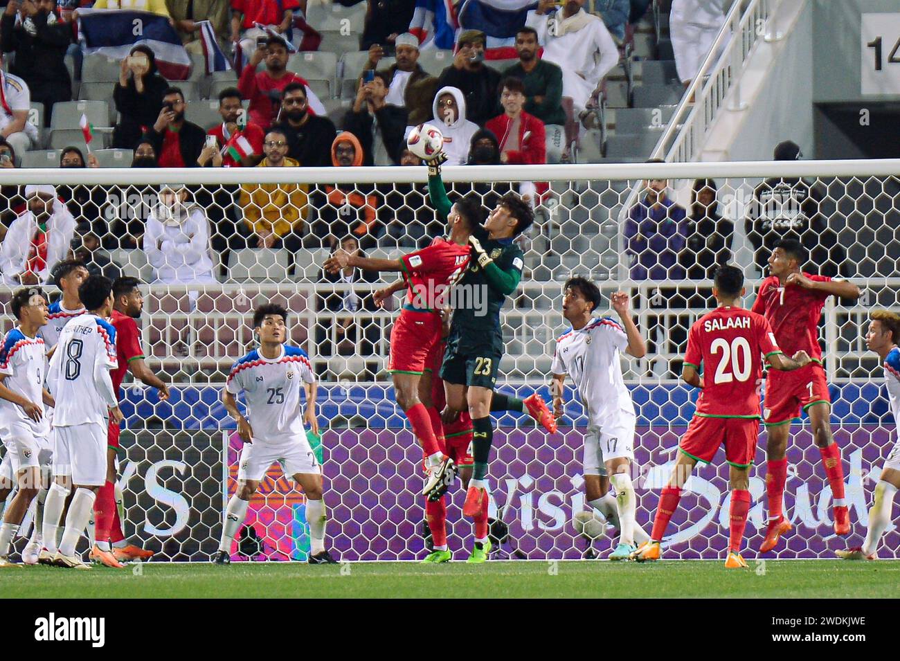 Doha, Qatar. 21 January, 2024. OMAN VS THAILAND ：Group F - AFC Asian ...