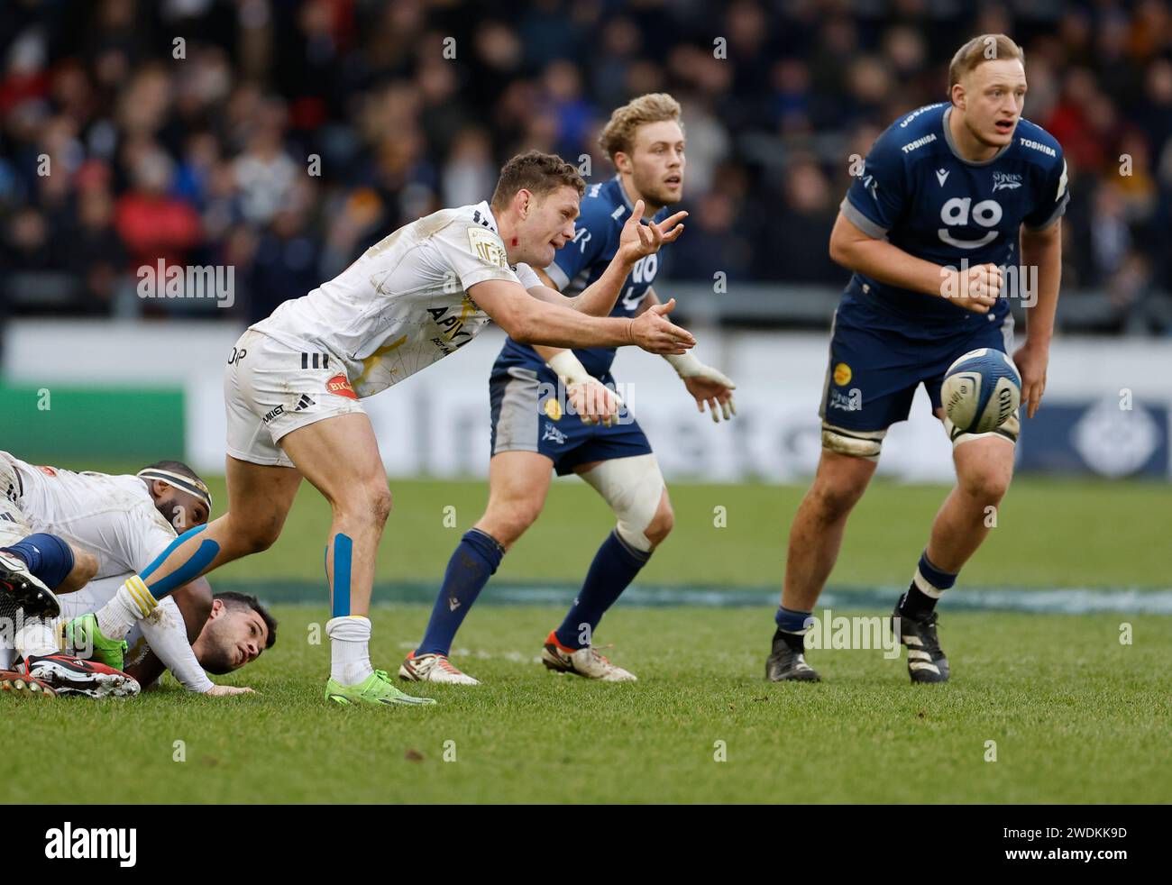 Ross Kerr Rugby 21st January 2024; Salford Community Stadium, Salford, Lancashire ...