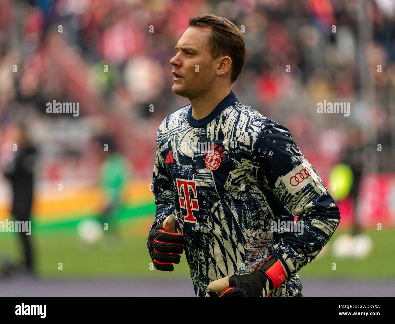  Muenchen, Deutschland. 21st Jan, 2024. Manuel Neuer, (FC Bayern Bildidee 