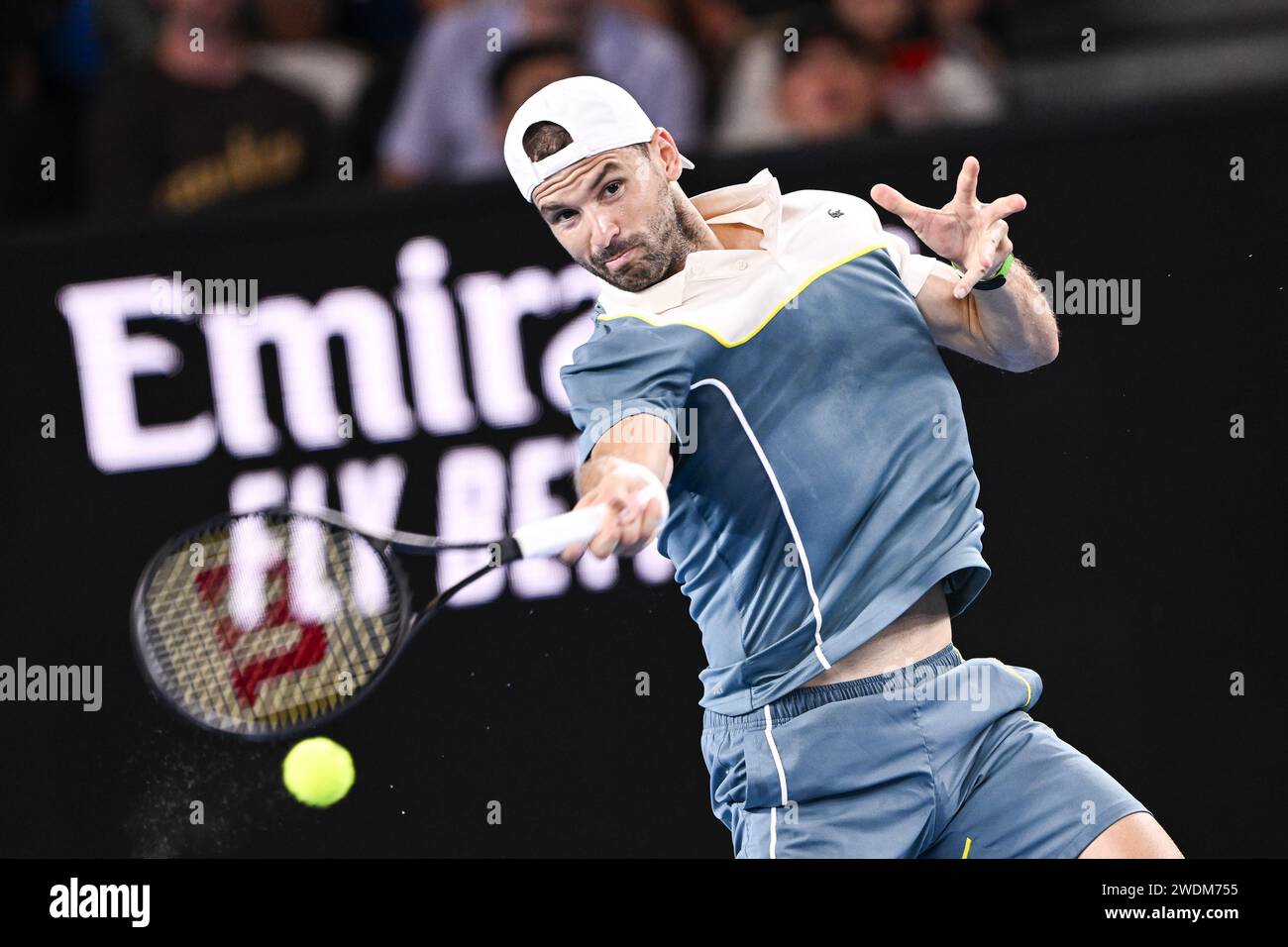 Grigor Dimitrov of Bulgaria during the Australian Open AO 2025 Grand