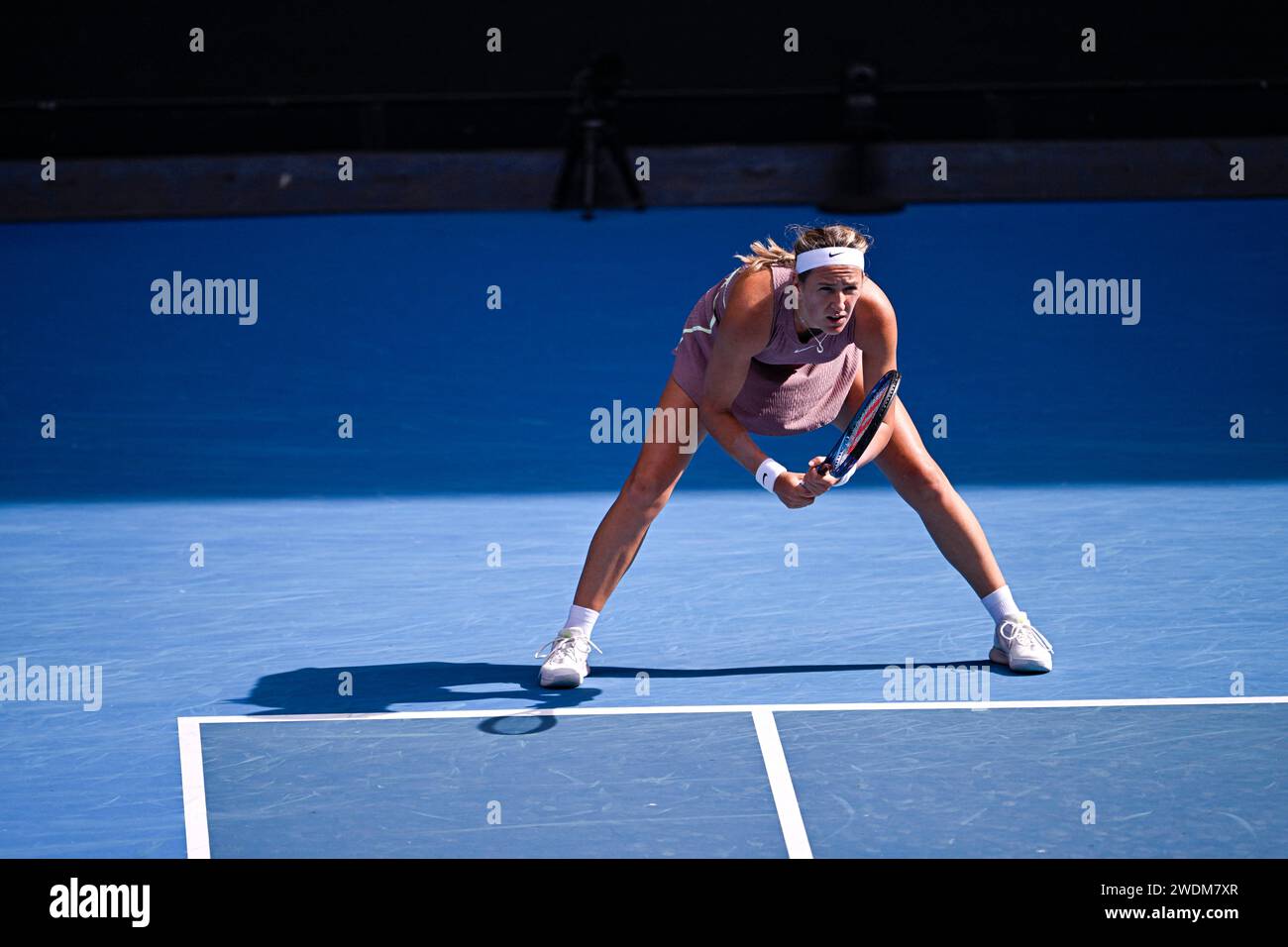 Paris, France. 20th Jan, 2024. Victoria Azarenka during the Australian