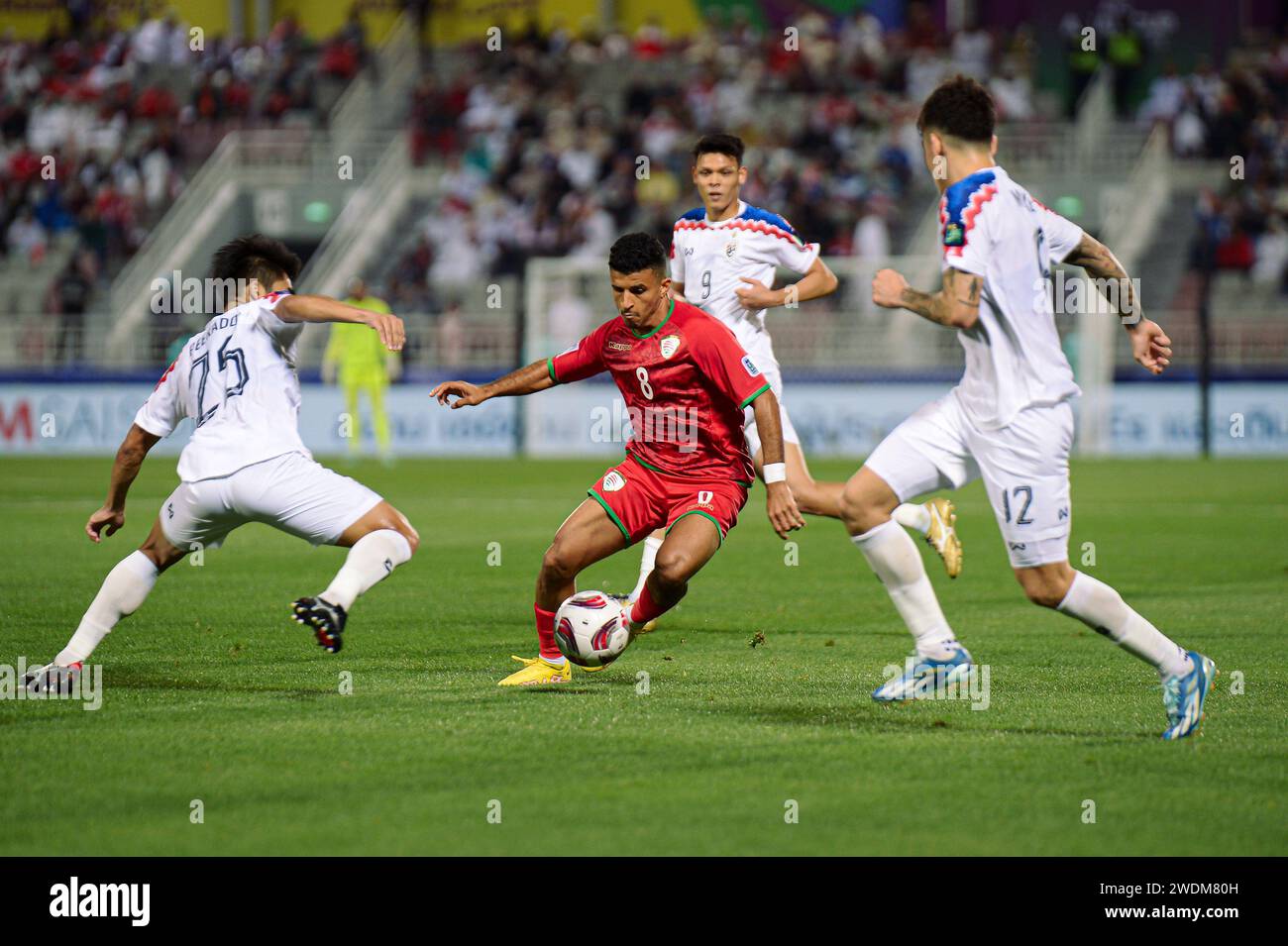 Doha, Qatar. 22 January, 2024. OMAN VS THAILAND ：Group F - AFC Asian ...