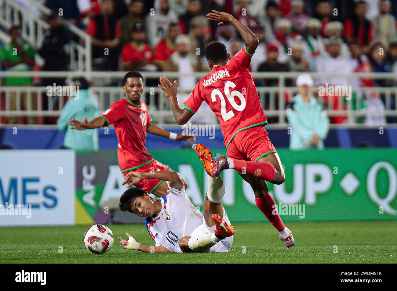Doha, Qatar. 22 January, 2024. OMAN VS THAILAND ：Group F - AFC Asian ...