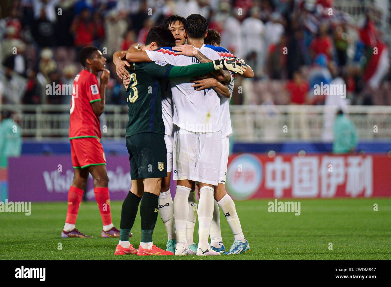 Doha, Qatar. 22 January, 2024. OMAN VS THAILAND ：Group F - AFC Asian ...