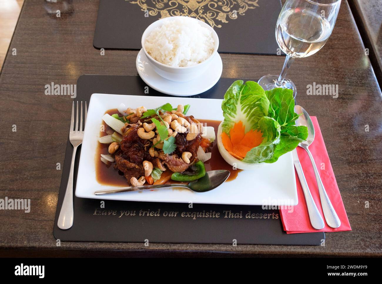 Jasmine Thai food restaurant, Hastings, East Sussex, UK Stock Photo Alamy