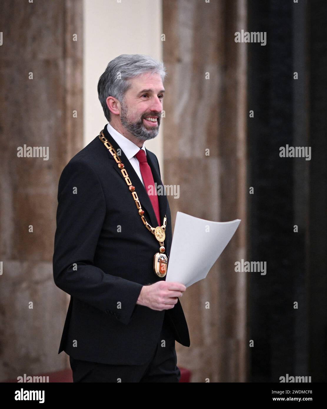 Tuebingen 19.01.2024 Neujahrsempfang der Universitaetsstadt Tuebingen