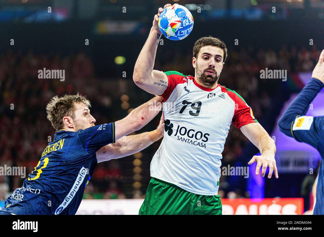 Hamburg, Deutschland. 21st Jan, 2024. Albin Lagergren (Schweden, 23