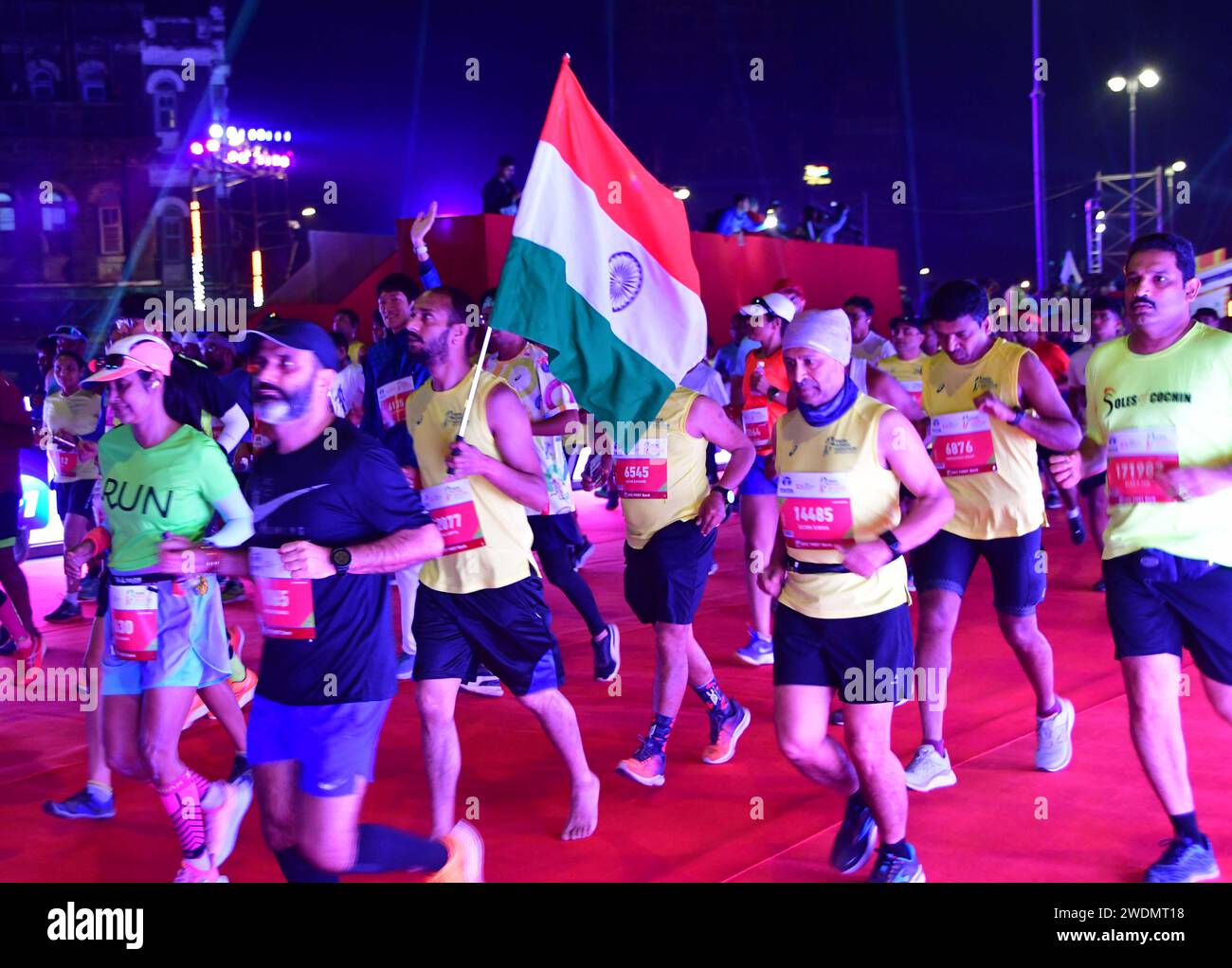 Mumbai, India. 21st Jan, 2025. MUMBAI, INDIA JANUARY 21 Participants