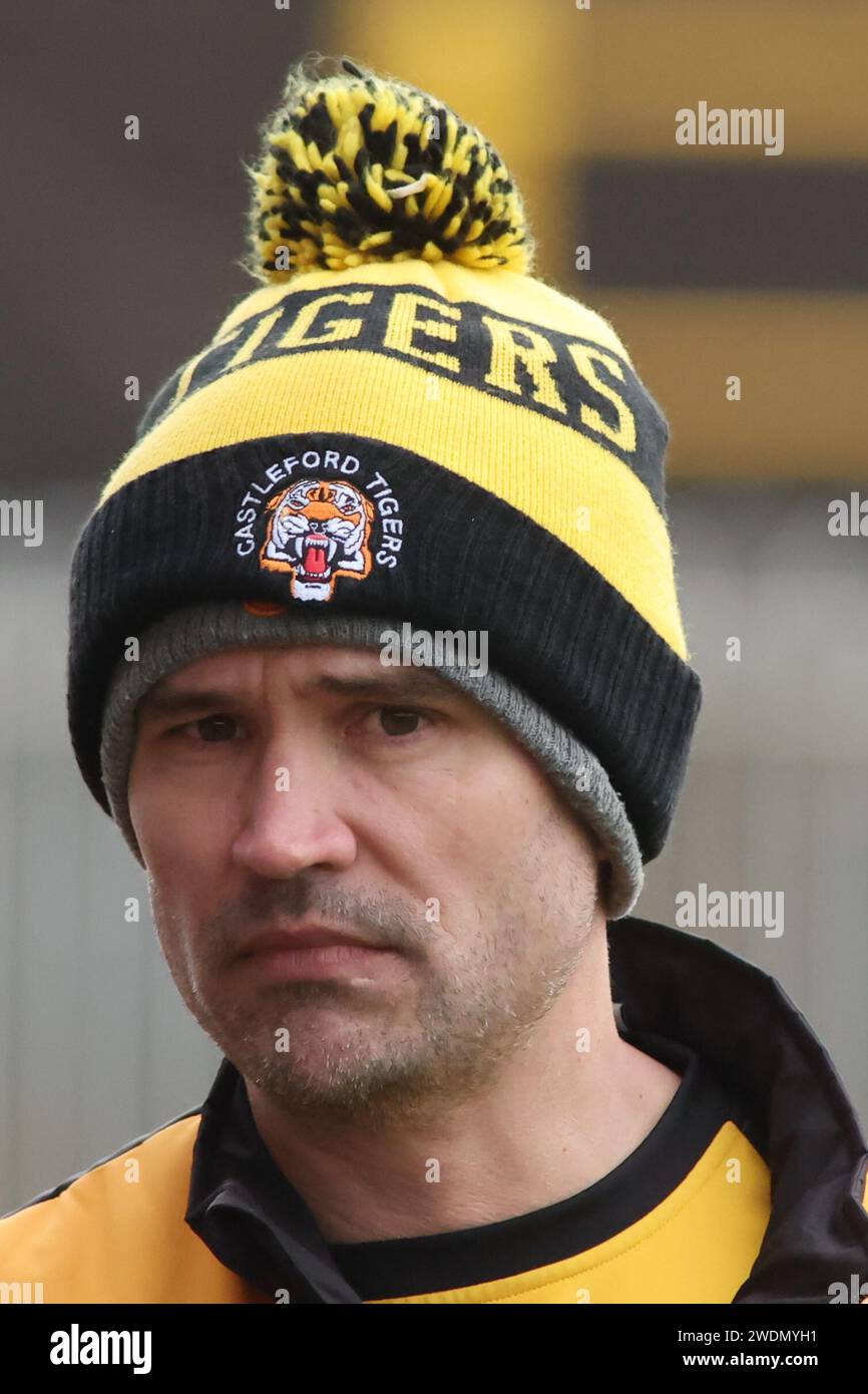 Castleford, UK. 21st Jan, 2024. Wheldon Road, Castleford, West