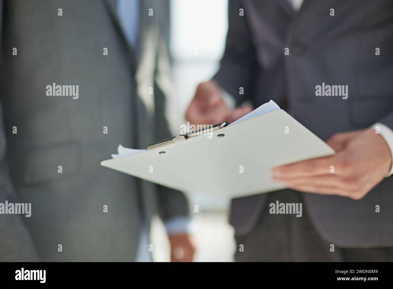 Interview Between Two Men Interview between two businessmen hi-res stock photography and images ...