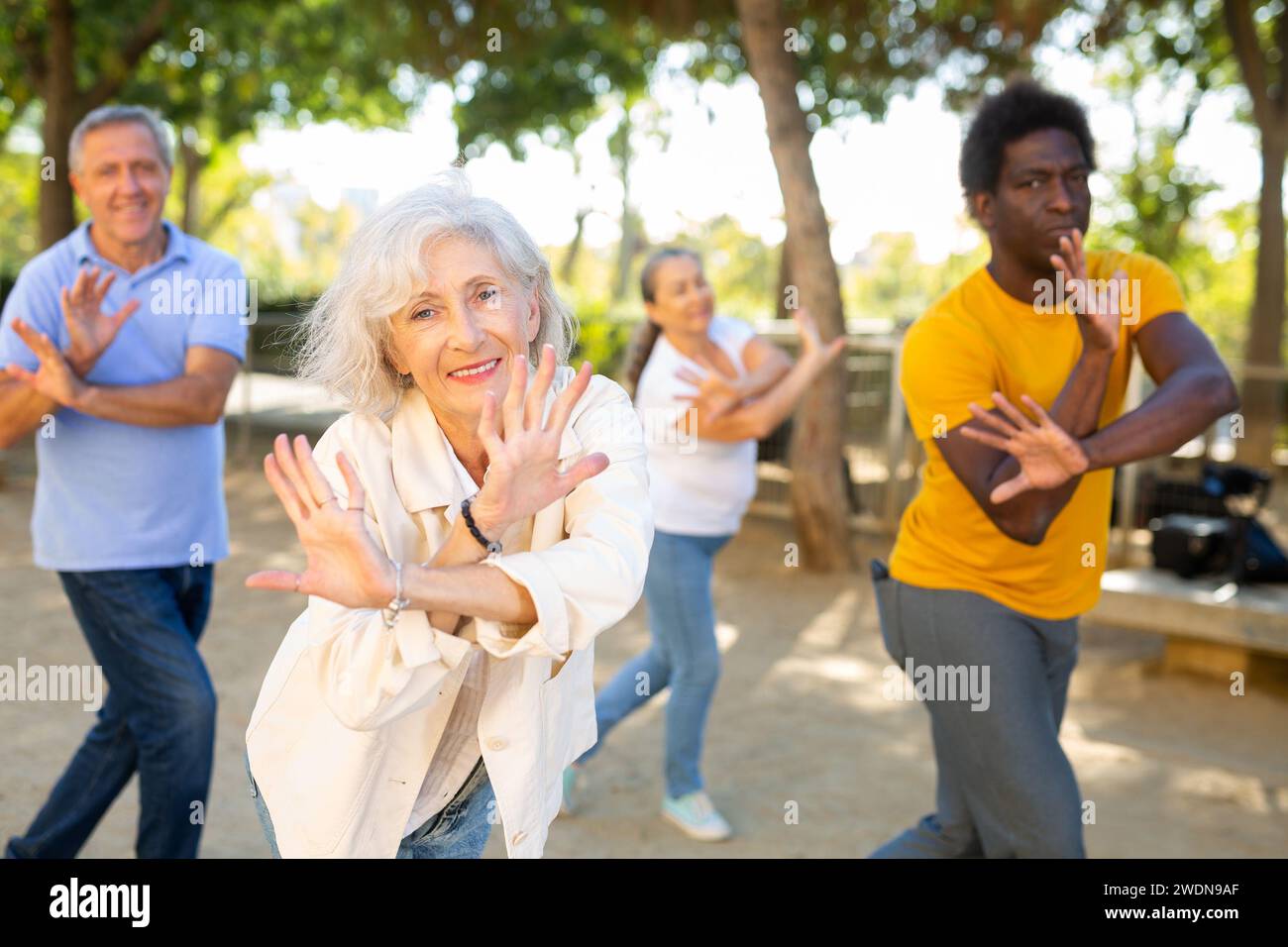 People movement different ages hi-res stock photography and images - Alamy