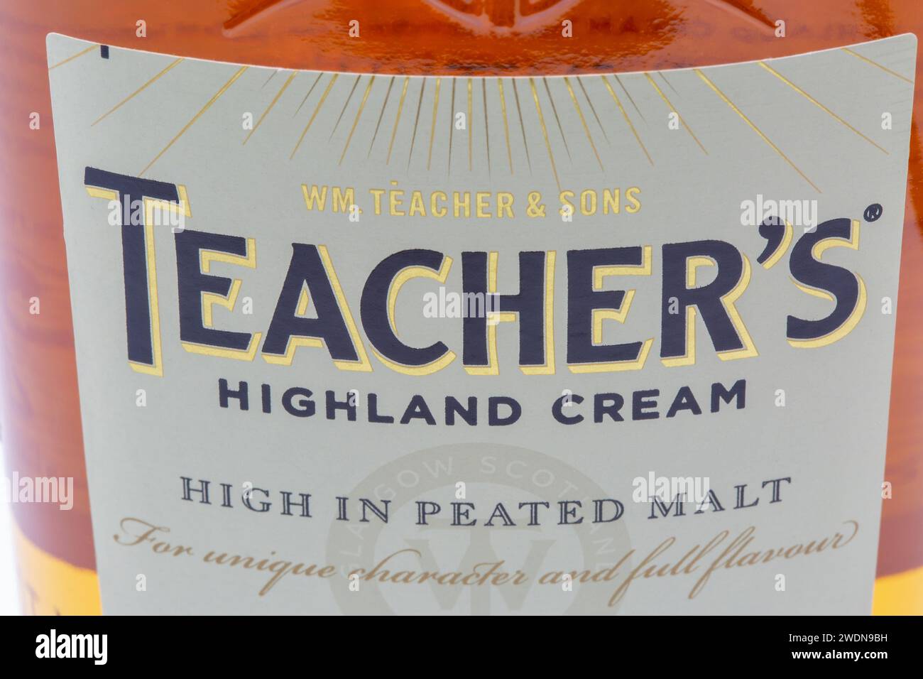 Kyiv, Ukraine - December 04, 2022: Teacher's Highland Cream Scotch ...