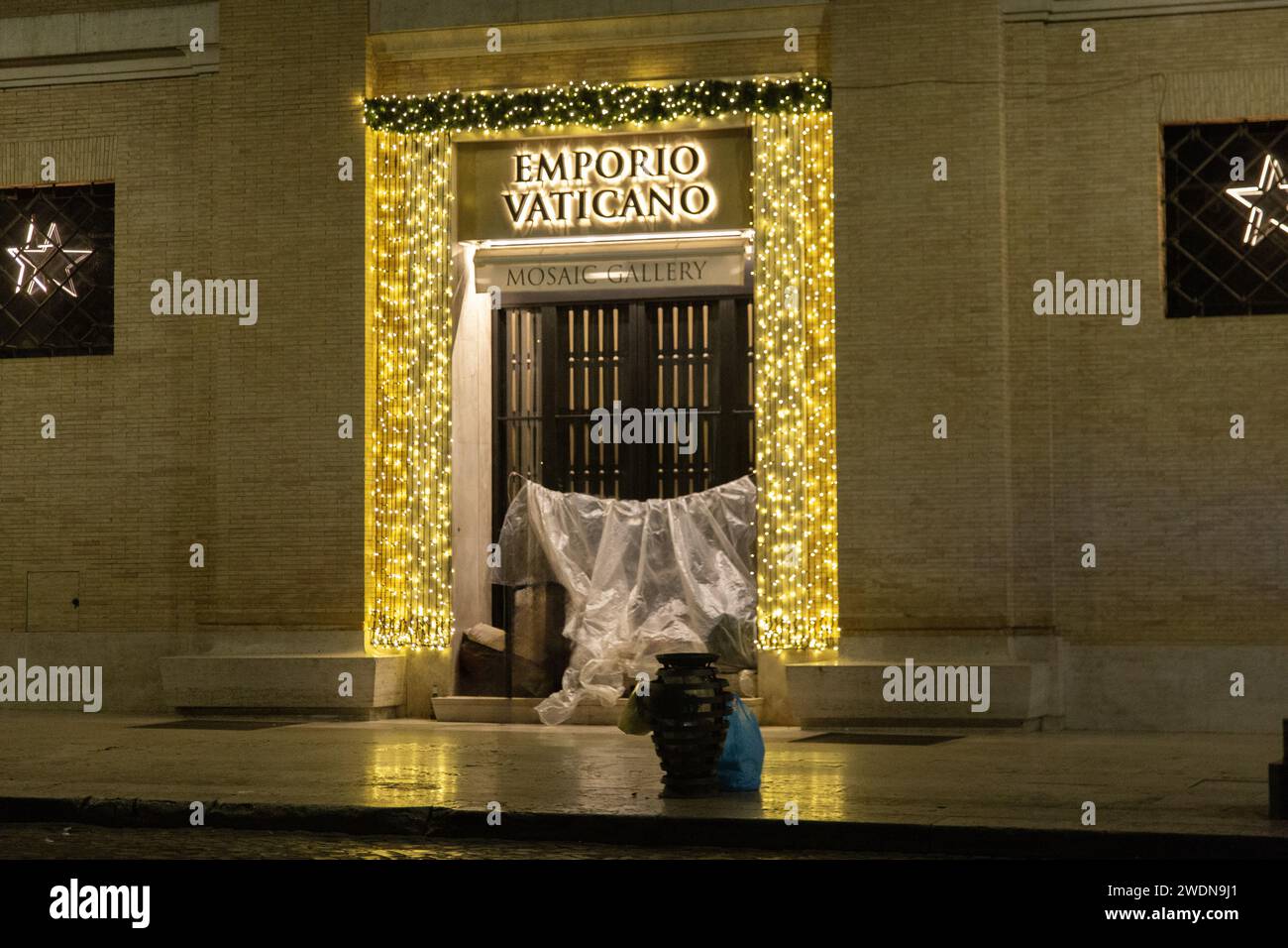 Catholic store in Rome that sells religious articles and souvenirs