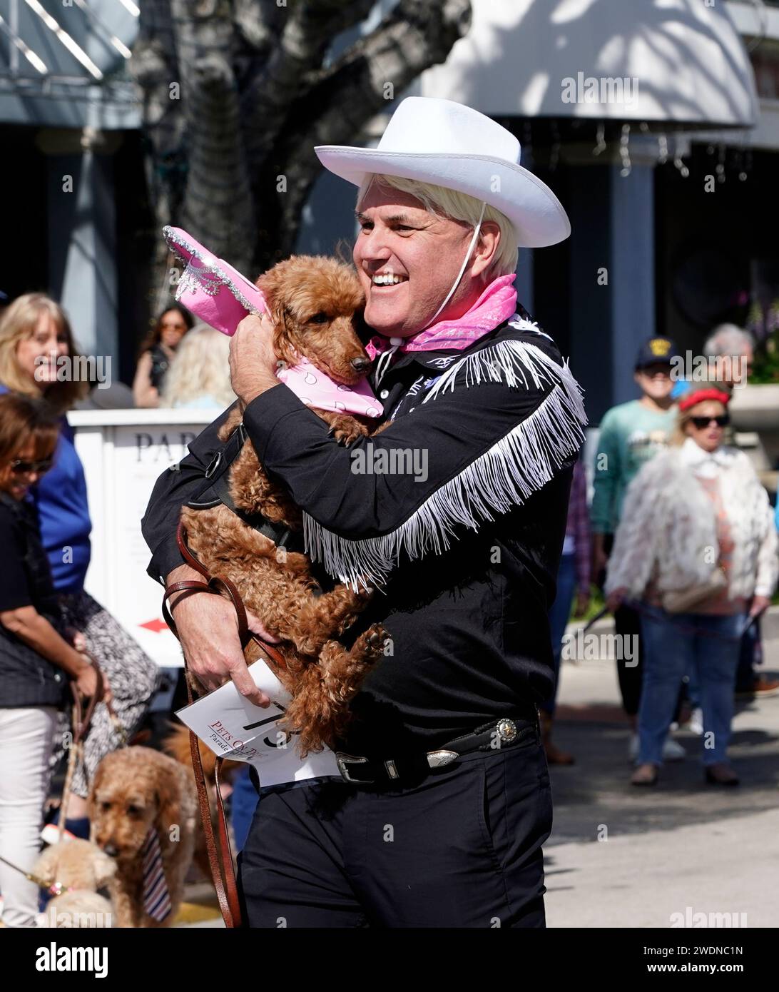 Naples, United States. 21st Jan, 2025. The Naples 15th Annual Pets on