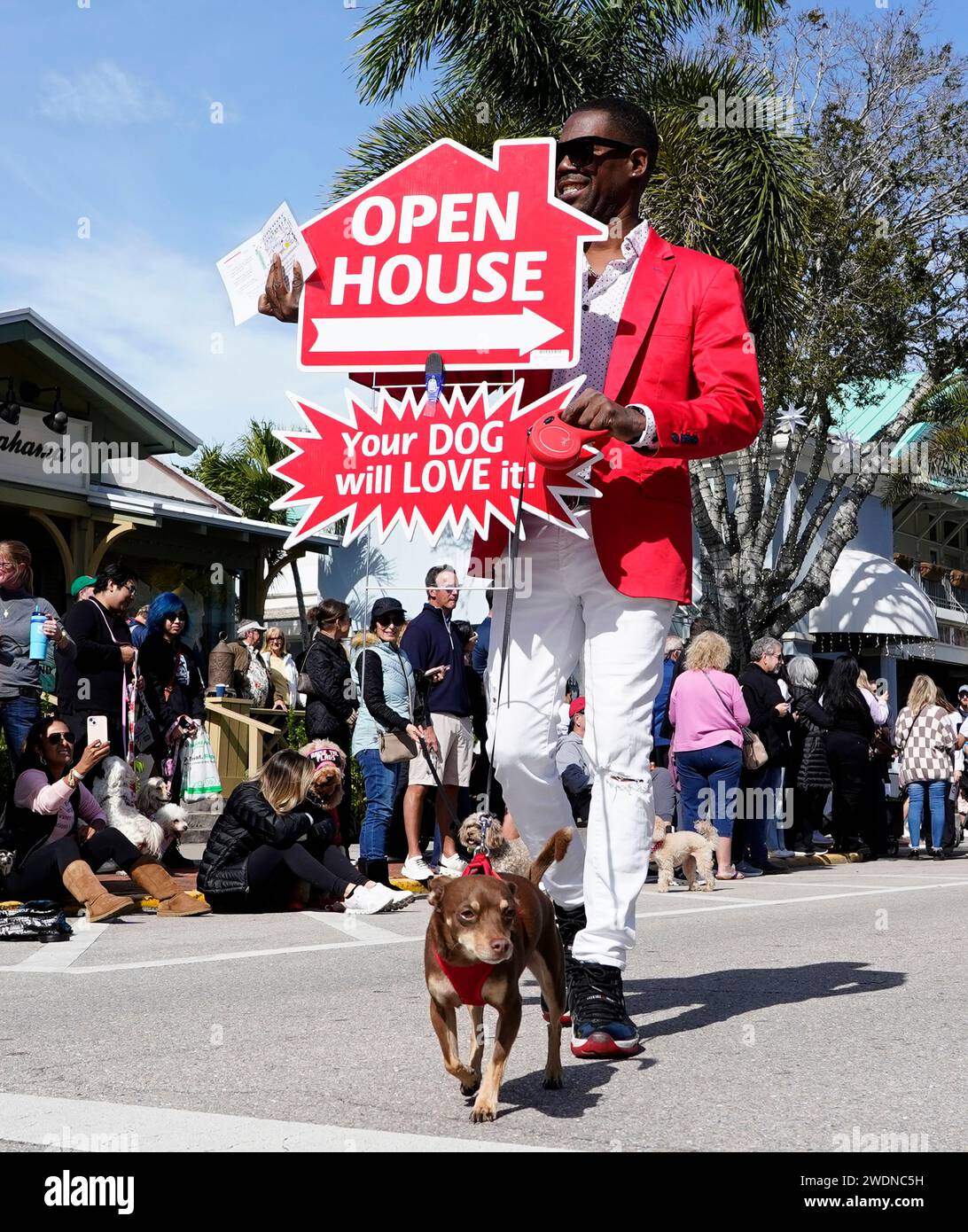Naples, United States. 21st Jan, 2024. The Naples 15th Annual Pets on