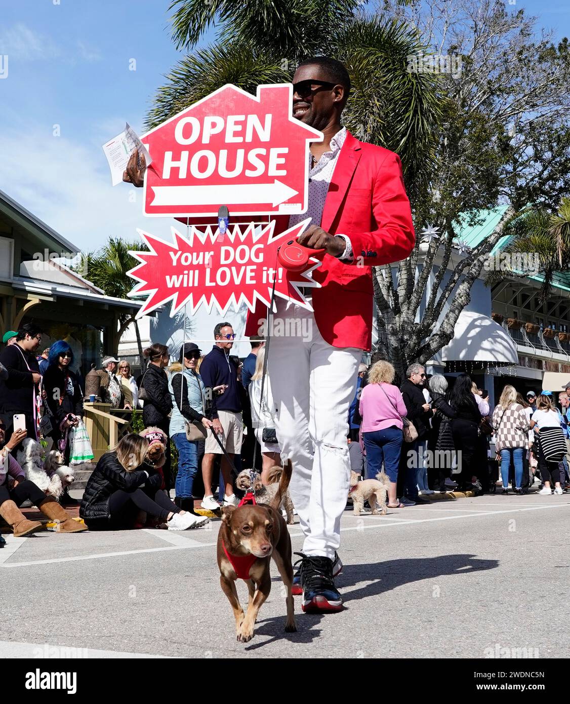Naples, United States. 21st Jan, 2024. The Naples 15th Annual Pets on