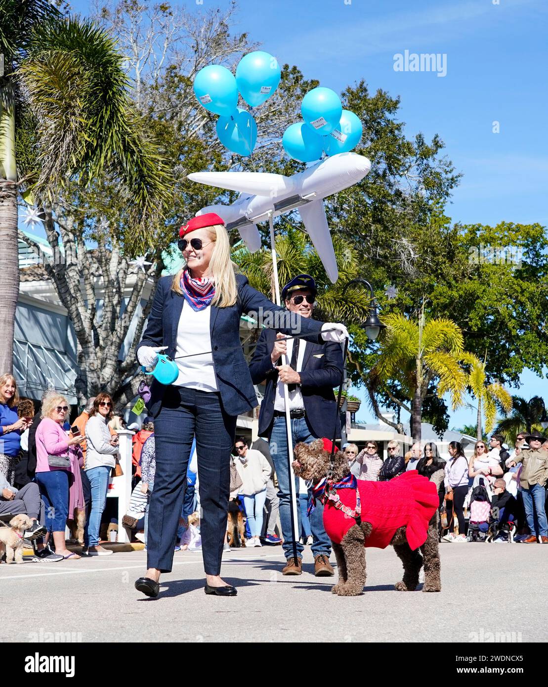 Naples, United States. 21st Jan, 2024. The Naples 15th Annual Pets on