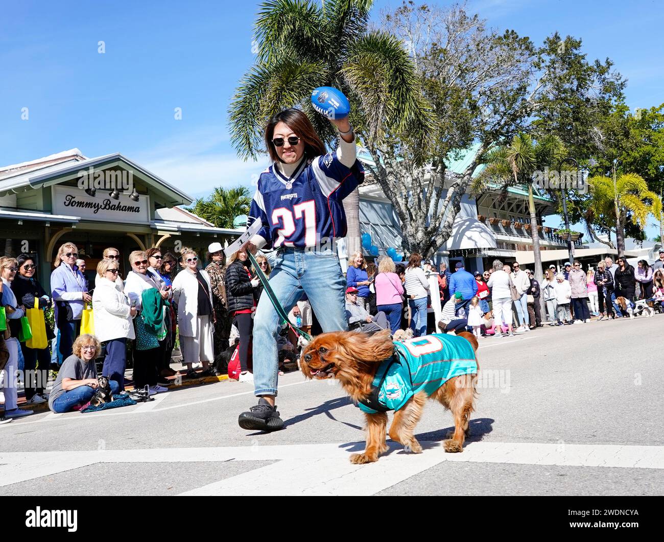 Naples, United States. 21st Jan, 2024. The Naples 15th Annual Pets on