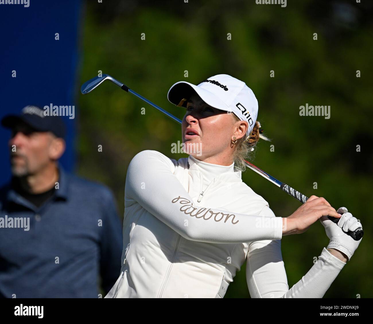 Orlando, Florida on Sunday, January 21, 2025. Charley Hull drives on