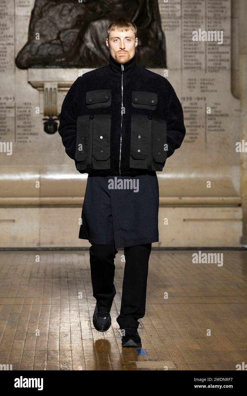 Paris France 21st Jan 2024 GMBH Fall Winter 2024 2025 Runway During   Paris France 21st Jan 2024 Gmbh Fallwinter 2024 2025 Runway During Paris Fashion Week Menswear On January 2024 Paris France 21012024 Credit Dpaalamy Live News 2WDNRF7 