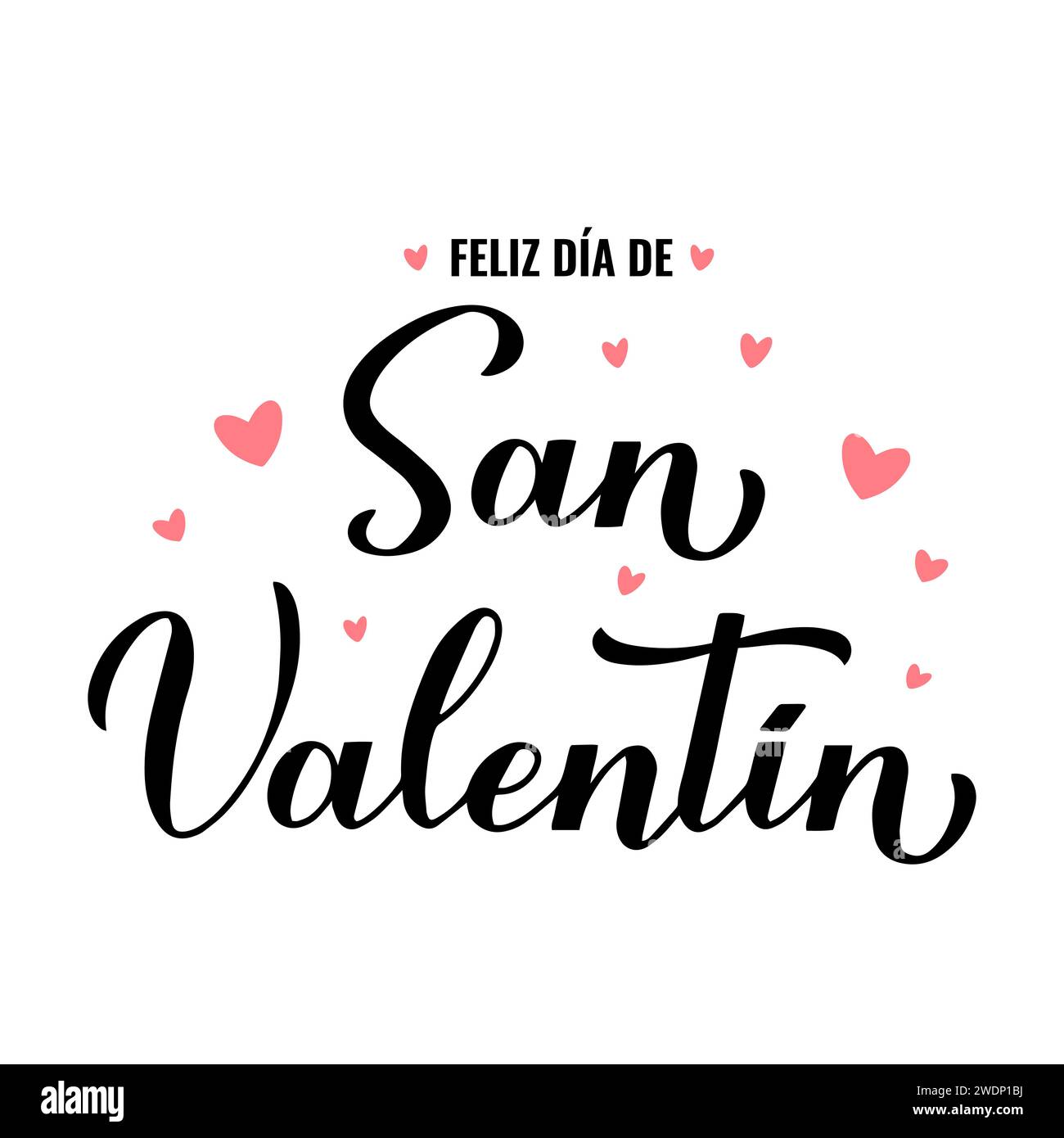 Feliz san valentin Cut Out Stock Images & Pictures - Alamy