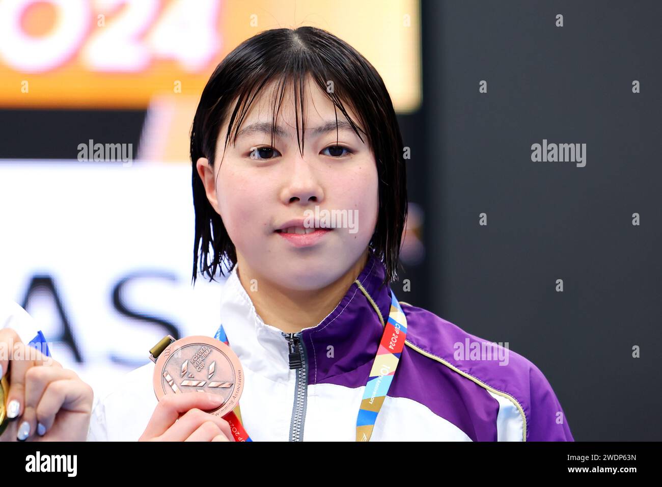 Tokyo Aquatics Centre, Tokyo, Japan. 19th Jan, 2024. Ruka Takezawa ...