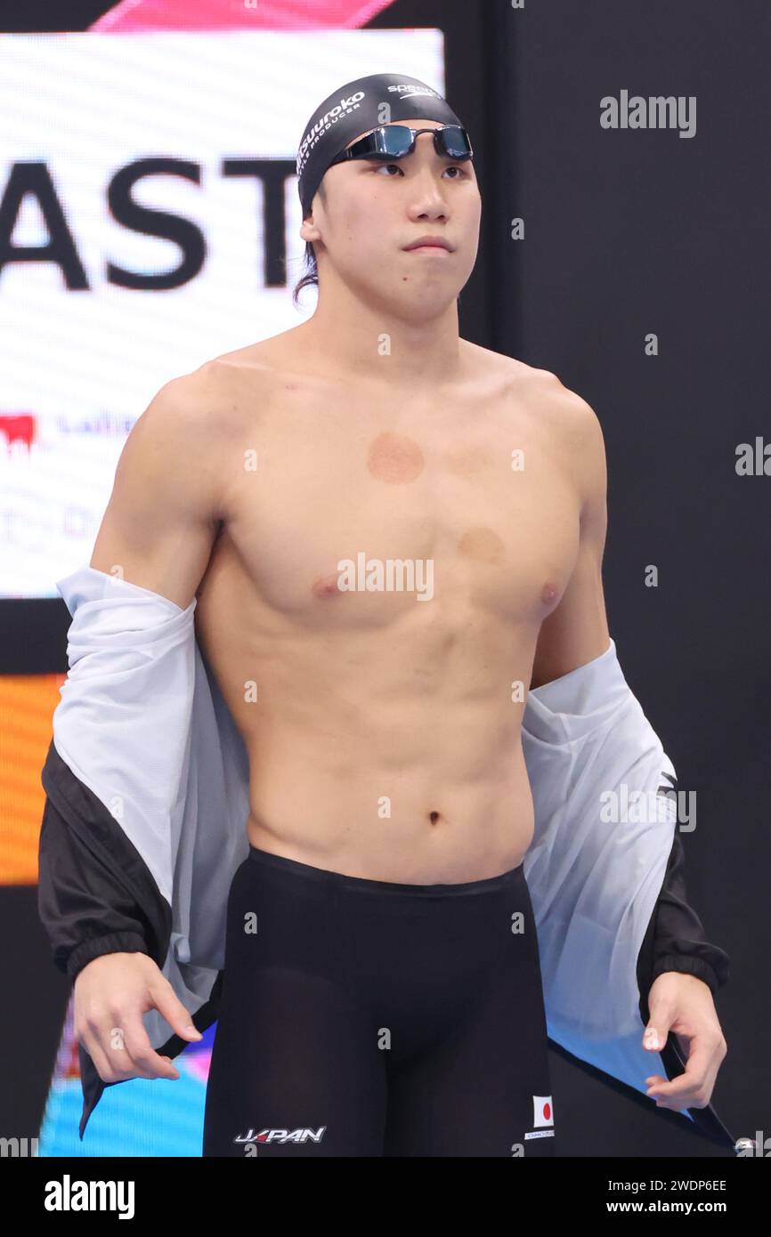 Tokyo Aquatics Centre, Tokyo, Japan. 20th Jan, 2024. Katsuhiro