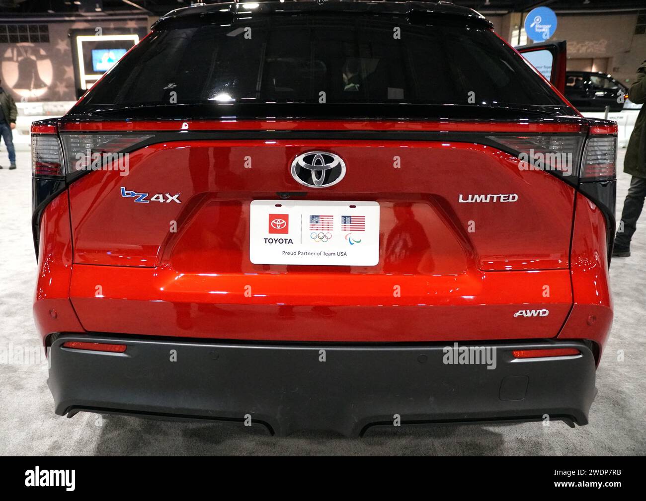Philadelphia, Pennsylvania, U.S.A January 14, 2025 The rear view of