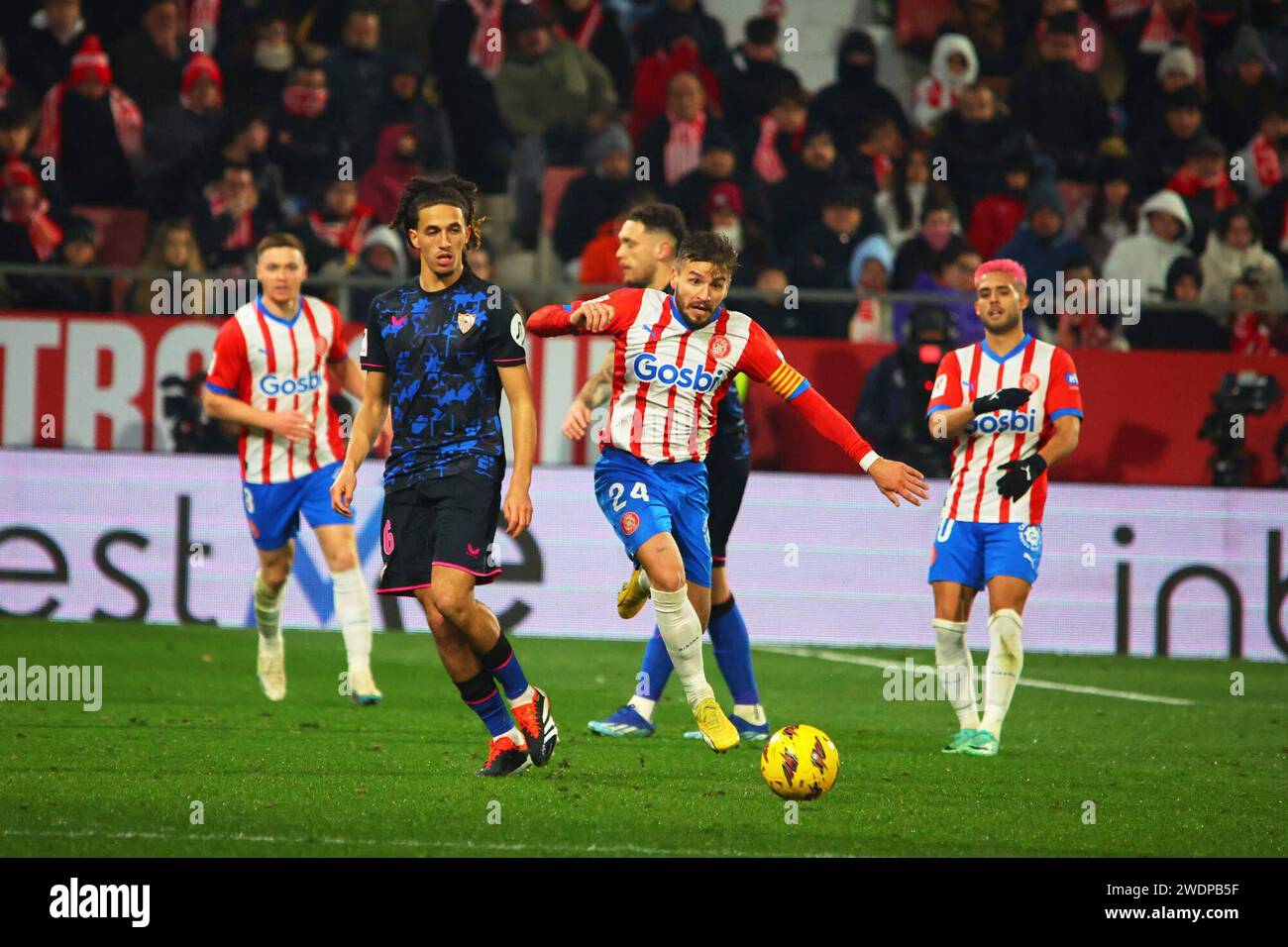 Girona, Spain. 21st Jan, 2024. 1/21/24 GIRONA ESTADIO MONTILIVI