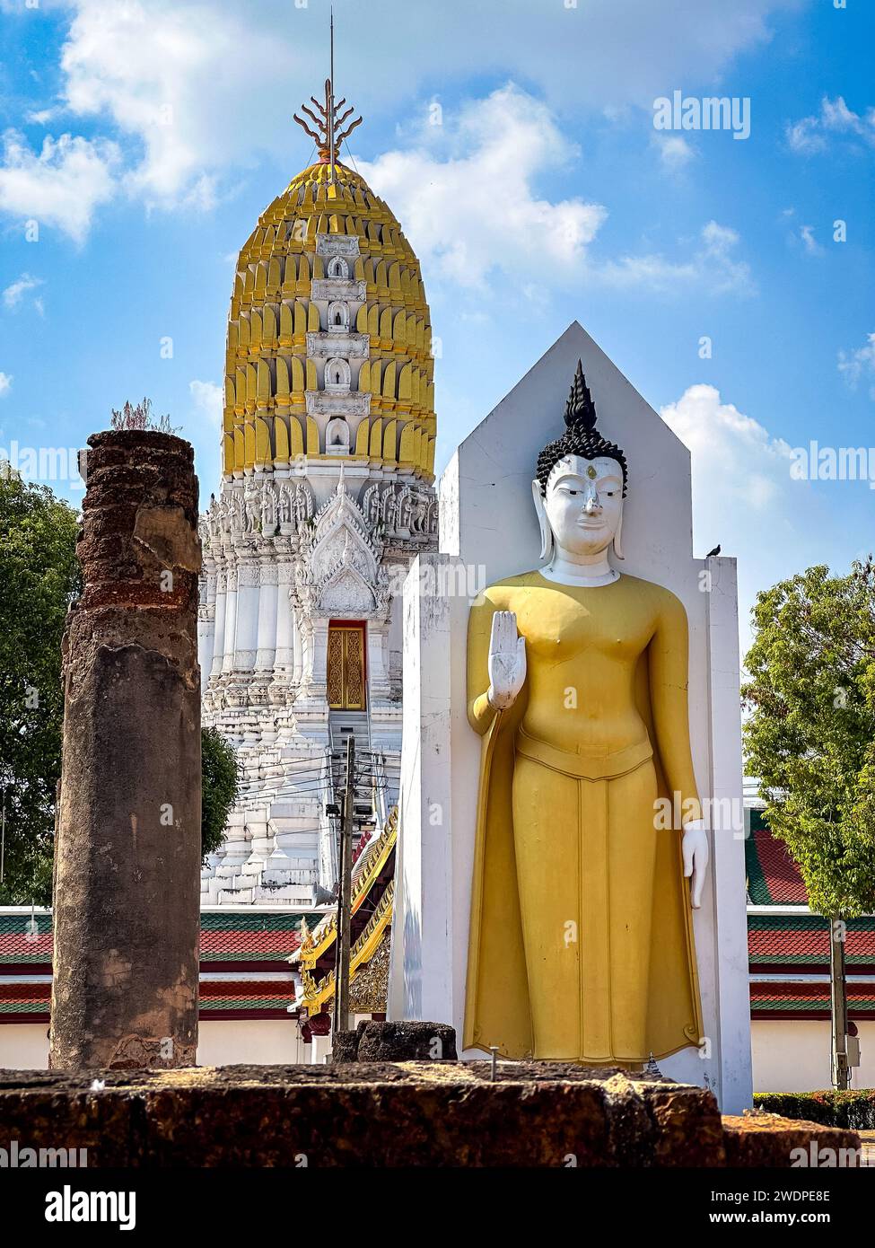 Wat Nang Phaya in Phitsanulok, Thailand, south east asia Stock Photo