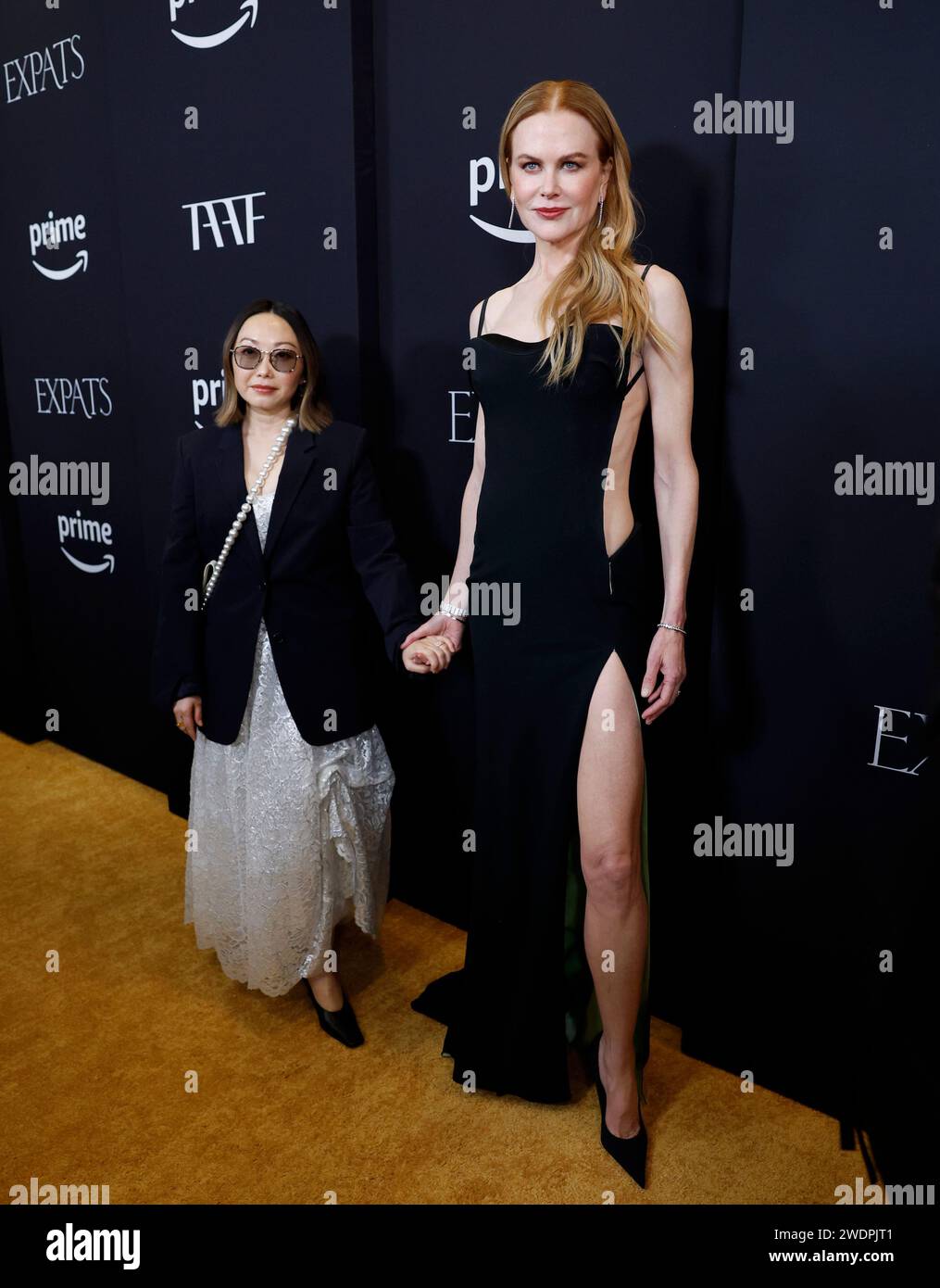 New York, United States. 21st Jan, 2024. Nicole Kidman and Lulu Wang