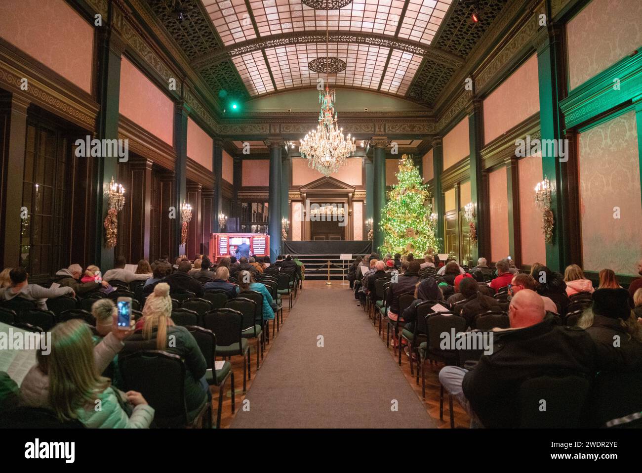 Christmas Lights and Festive Displays at Longwood Gardens, Botanical