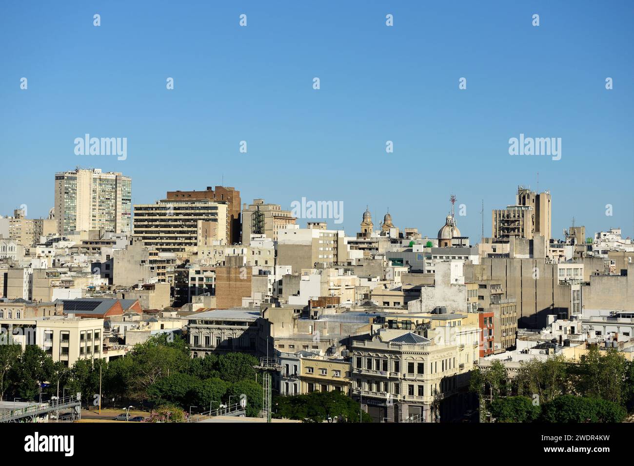 City, Montevideo, Uruguay Stock Photo