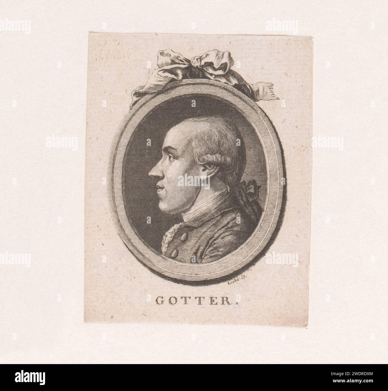 Portrait van Friedrich Wilhelm Gotter, Gottlob August Lieb, 1756 1819