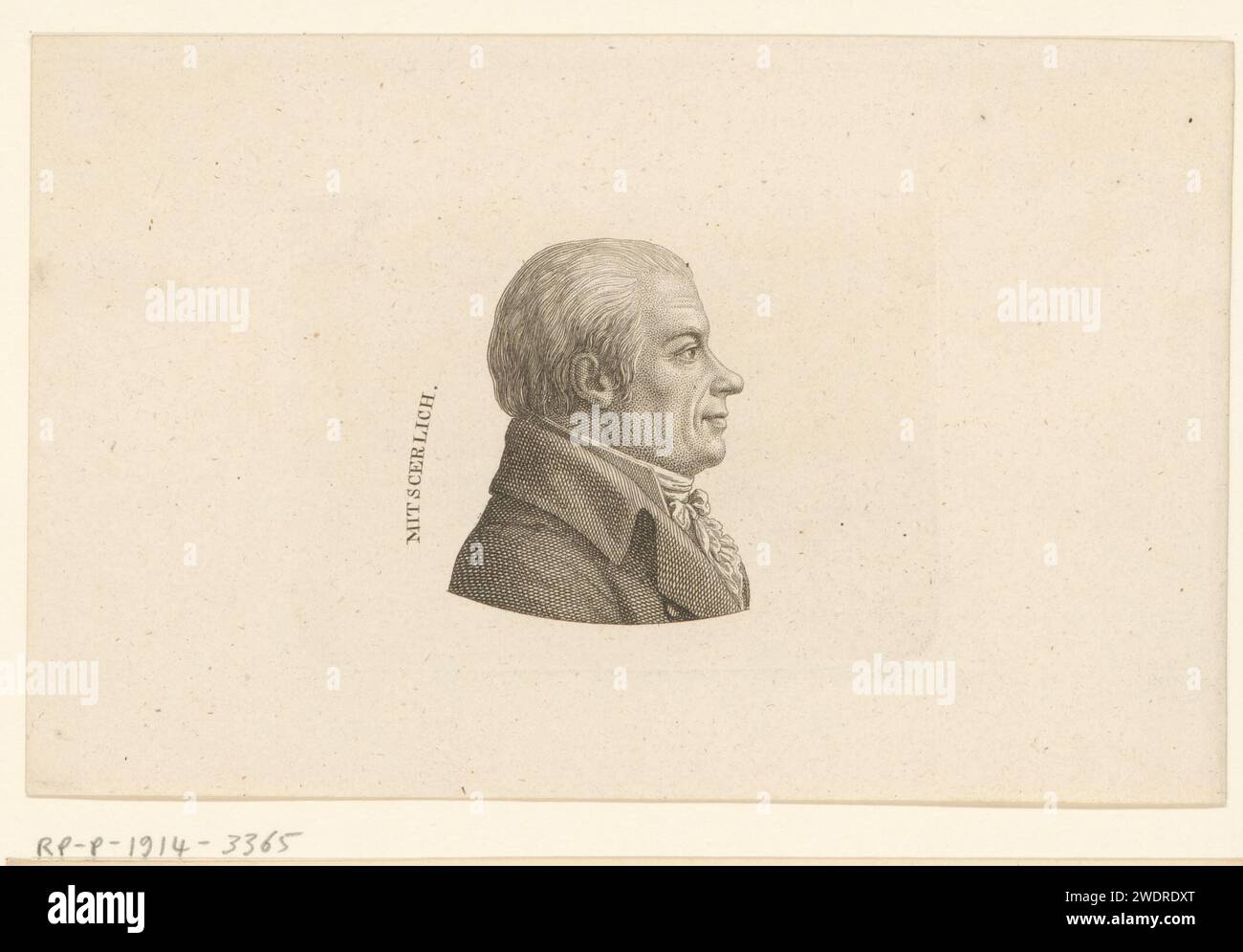 Portrait van Eilhard Mitscherlich, Ernst Ludwig Riepenhausen, 1804