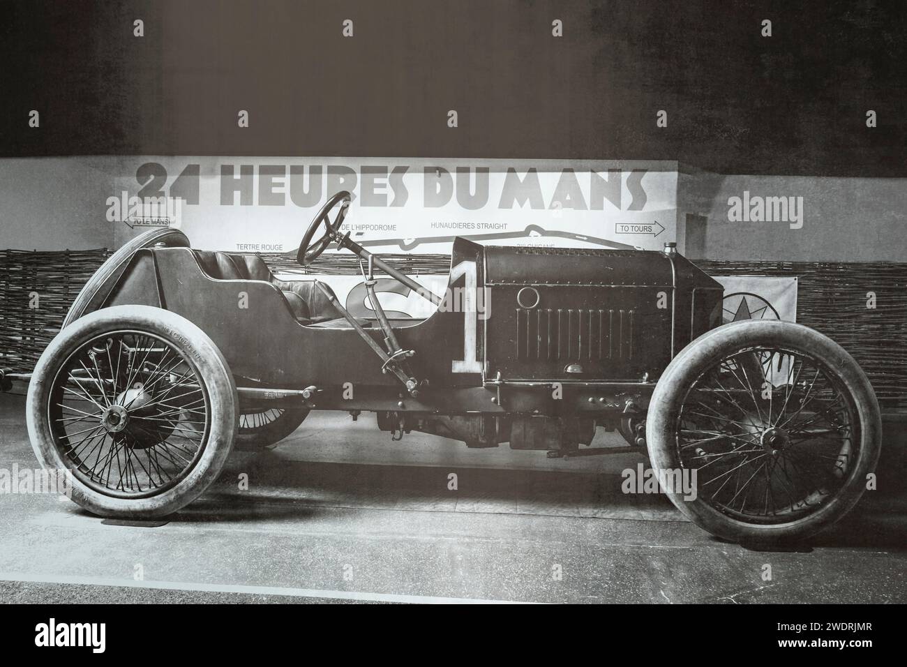 Replica of André Dubonnet's 1924 'Tulipwood' Hispano-Suiza H6C Targa Florio  Speedster Built From Recycled Materials Stock Photo - Alamy