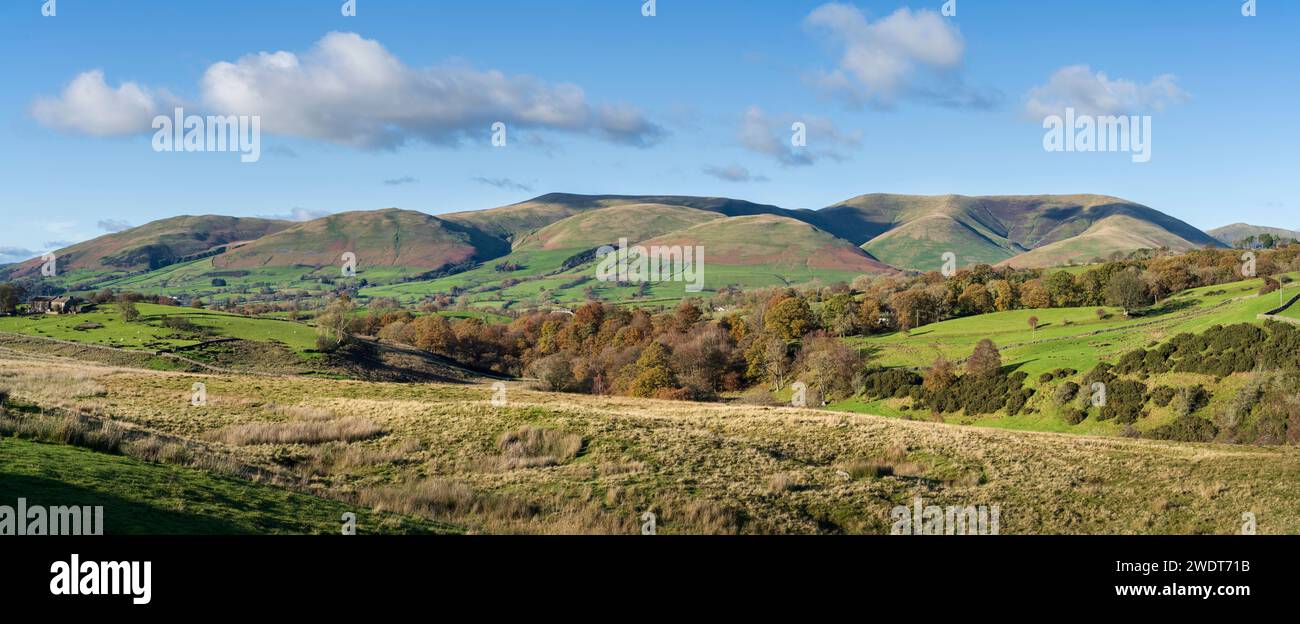 The Howgill Fells, Sedbergh, Lake District, Cumbria, England, United Kingdom, Europe Stock Photo