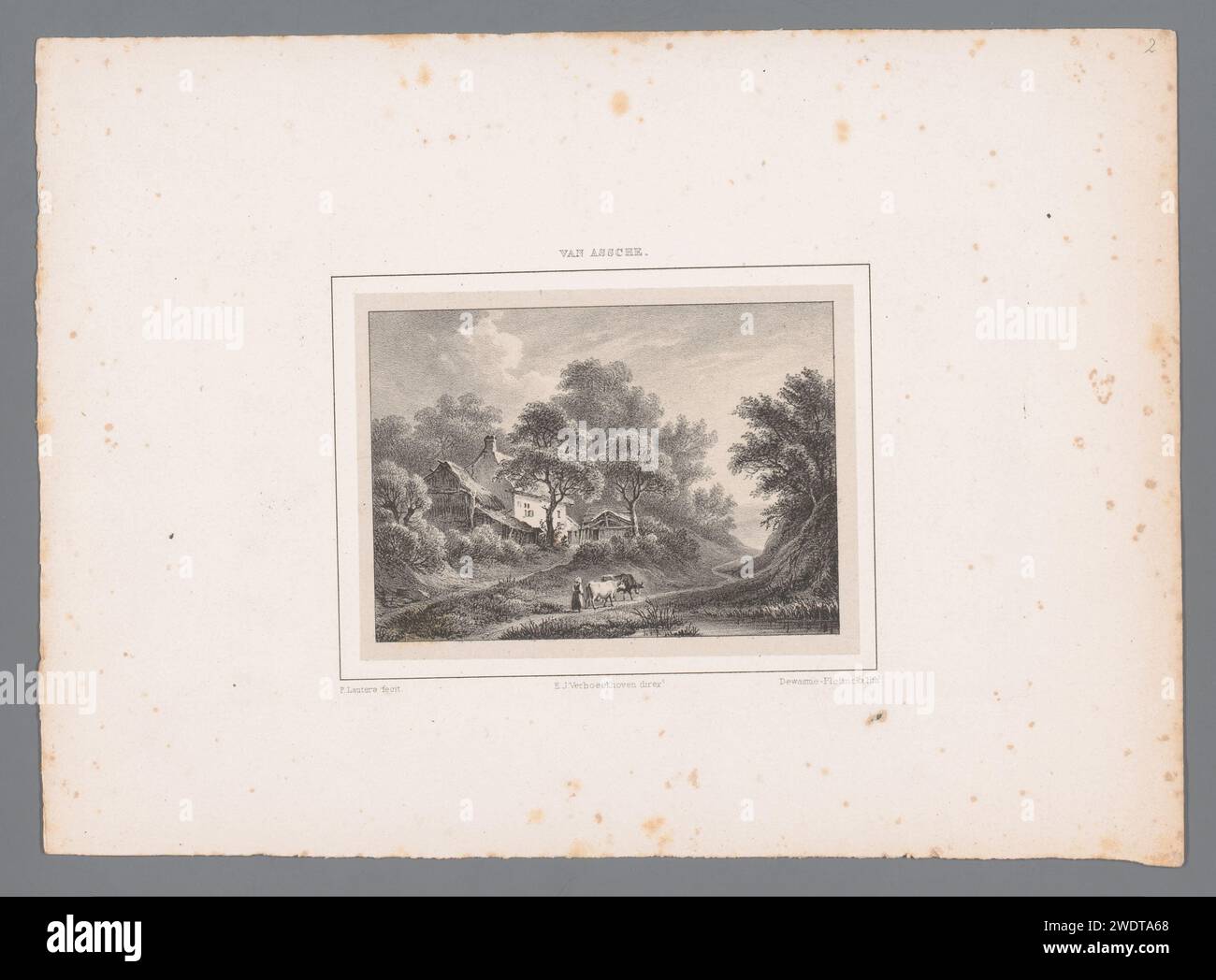 landscape-paulus-lauters-after-henri-van-assche-1829-print-brussels