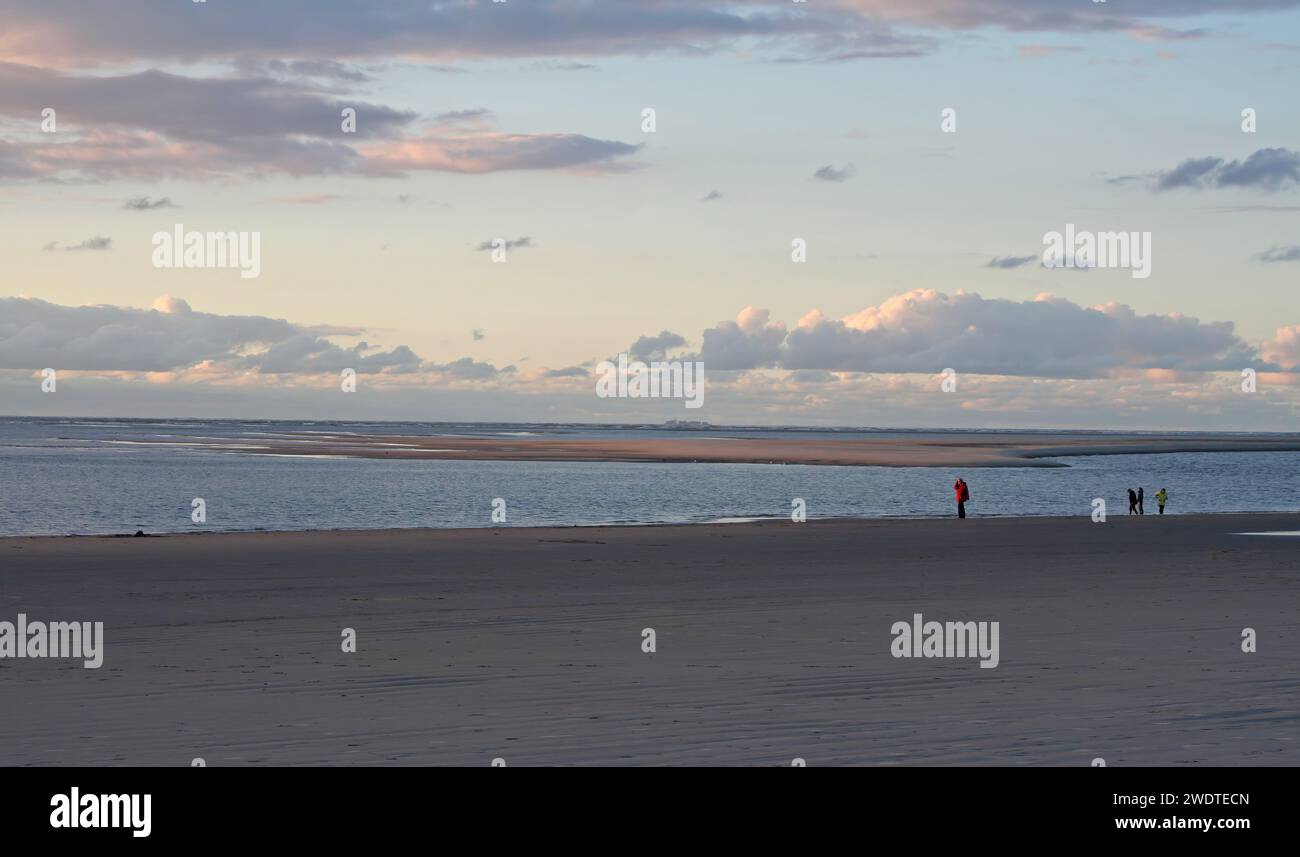 Almost Empty Beach Stock Photo