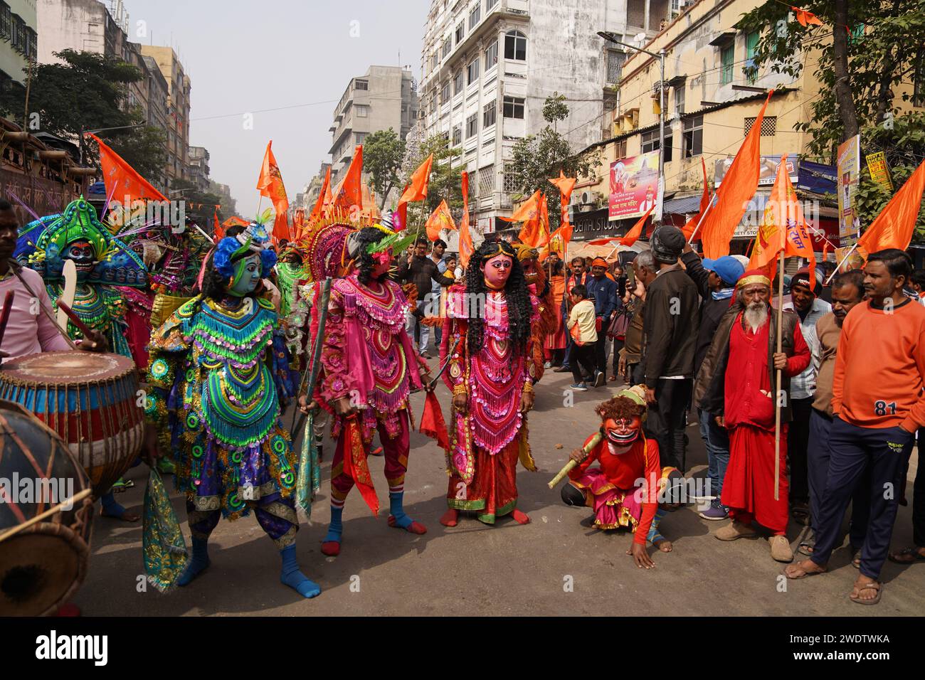 Kolkata, West Bengal, India. Kolkata, West Bengal, India. 22nd Jan