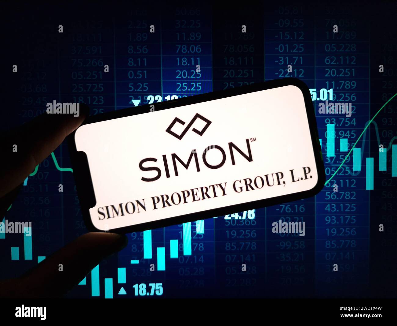 Konskie, Poland January 21, 2024 Simon Property Group company logo