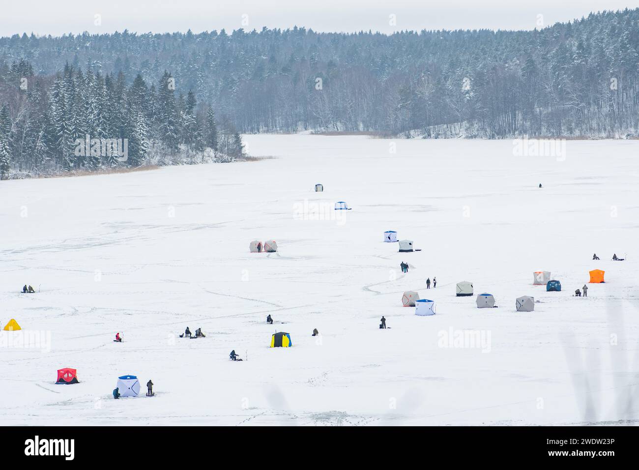 Ice fishing in finland hi-res stock photography and images - Alamy
