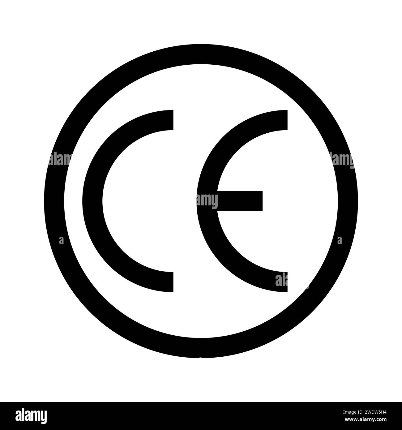 CE certificate conformity with laws European Union, CE European conformity Stock Vector
