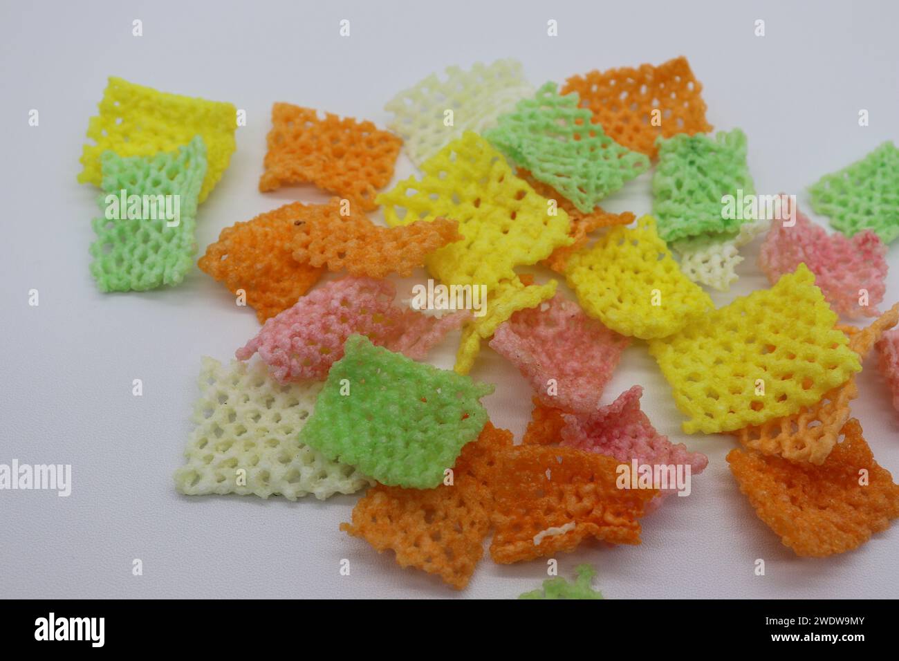 colorful crackers that are safe to eat and delicious Stock Photo Alamy