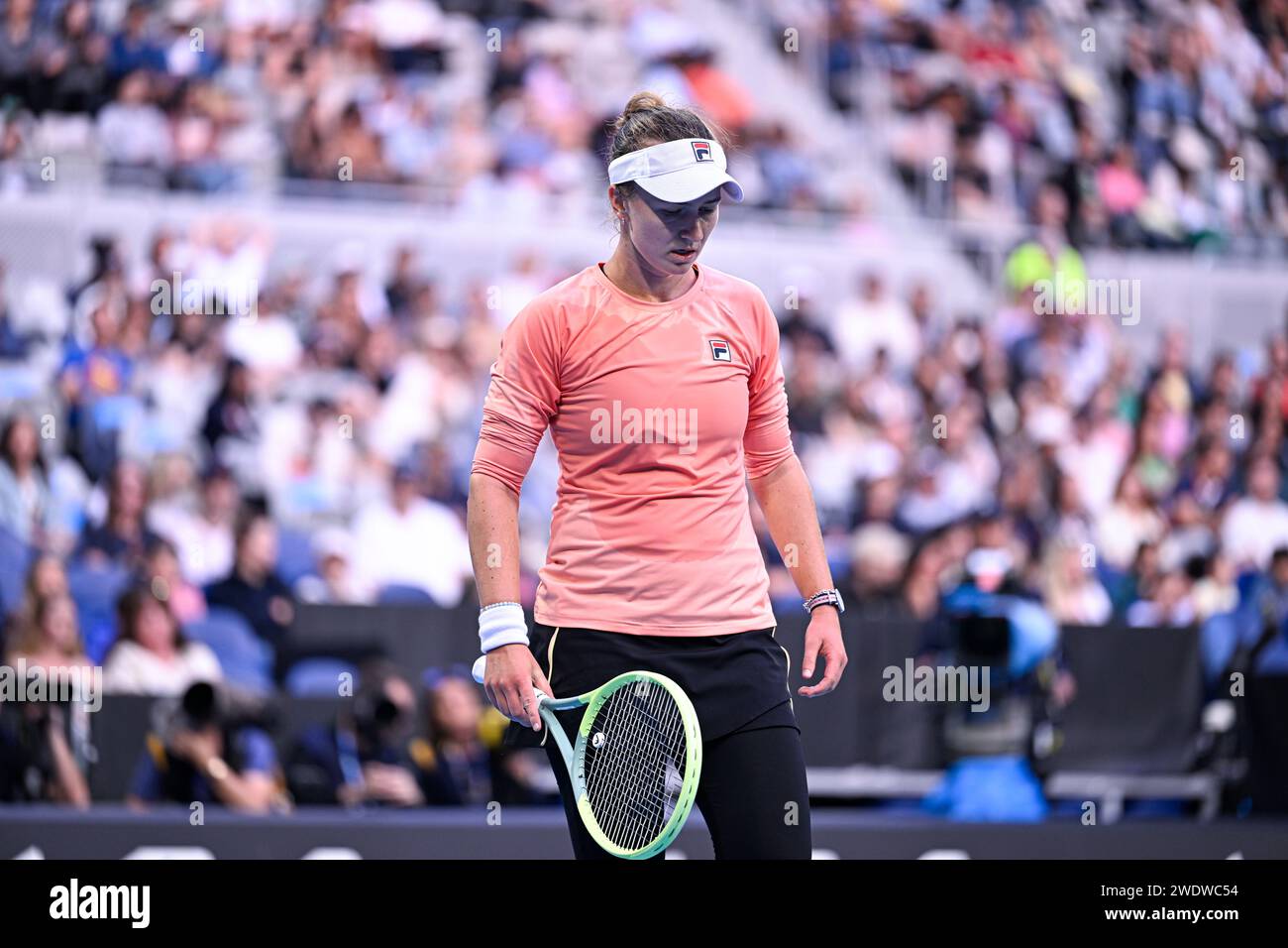 Melbourne, Australie. 21st Jan, 2024. Barbora Krejcikova during the