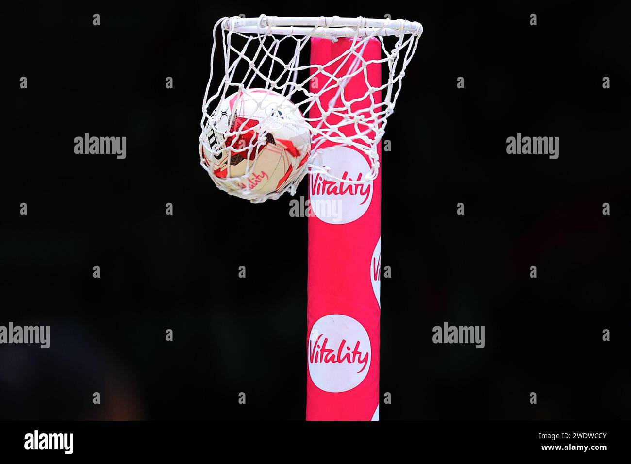 21st January 2024; OVO Wembley Arena, London, England; Vitality Netball
